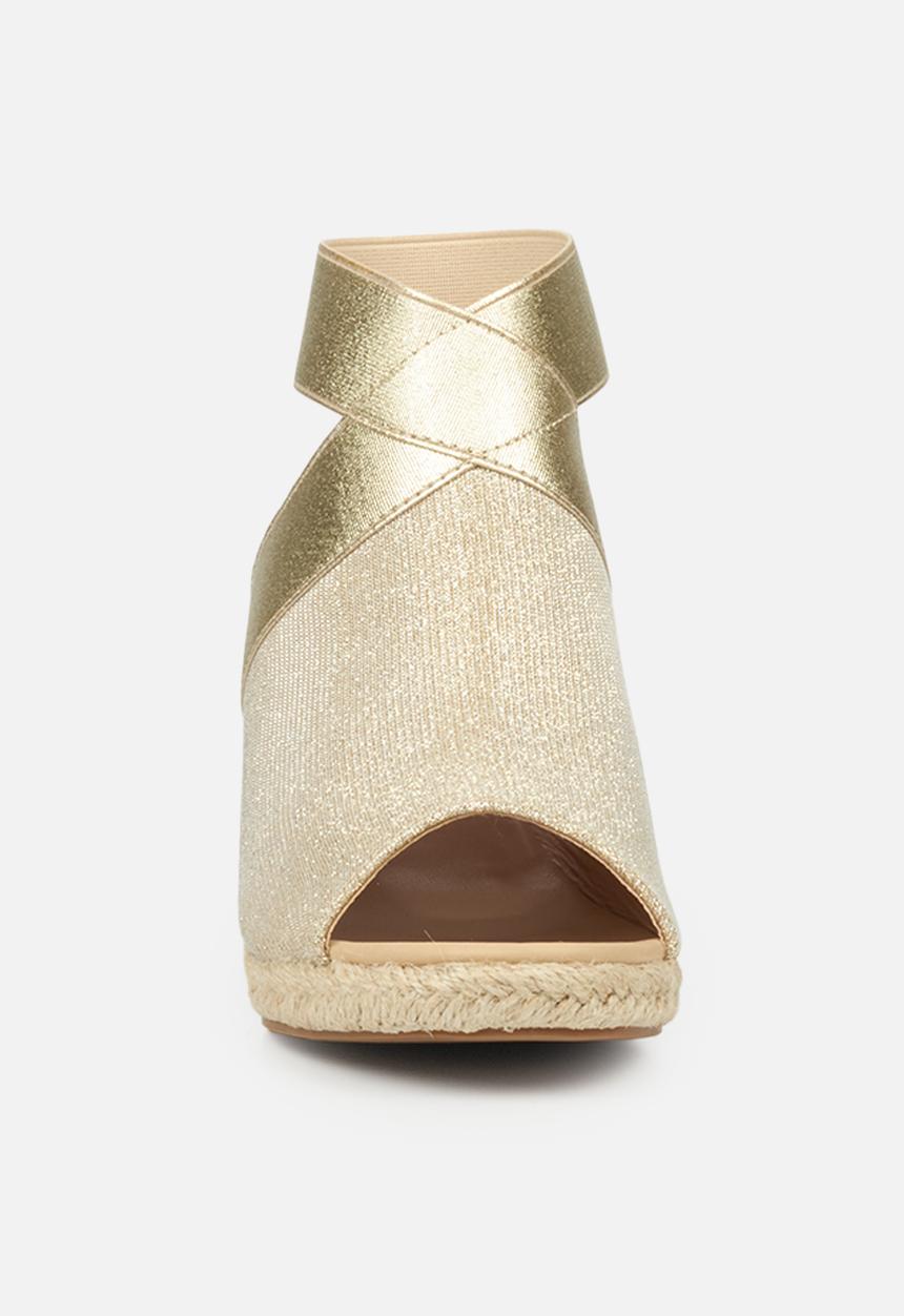 Butterfly Feet - Drayco 2 espadrille wedge - gold