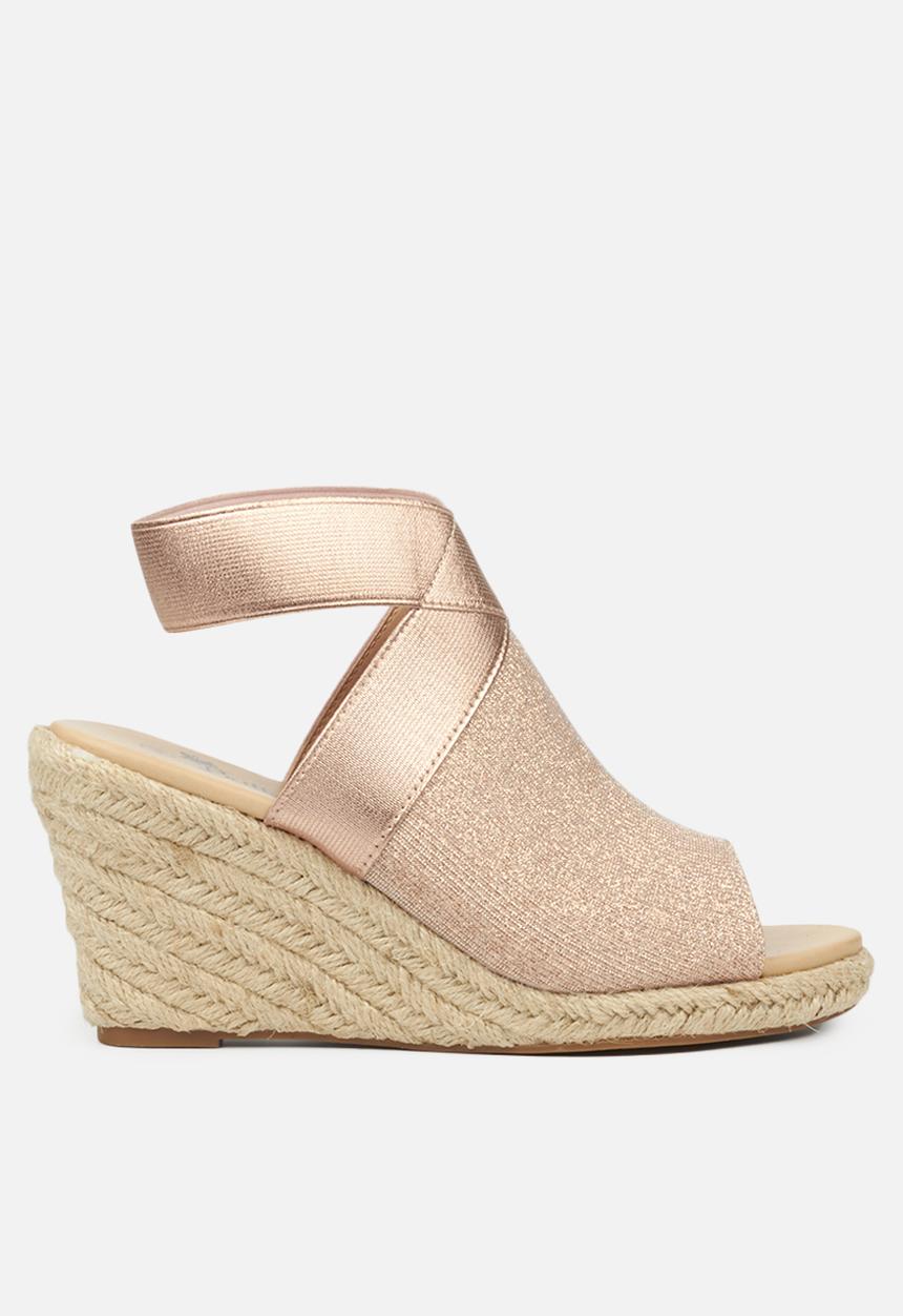 Butterfly Feet - Drayco 2 espadrille wedge - rose gold