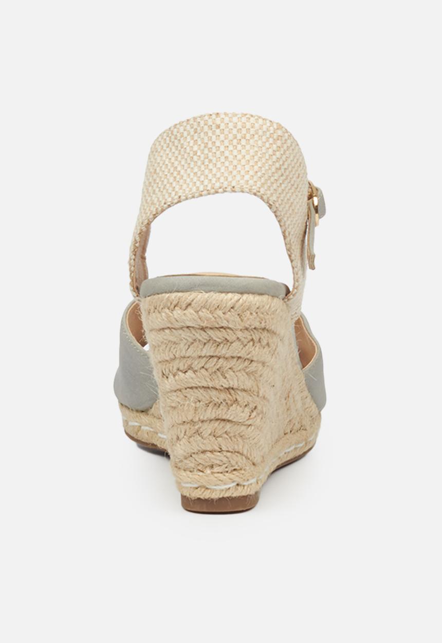 Miss Black - Jojo2 espadrille wedge - grey