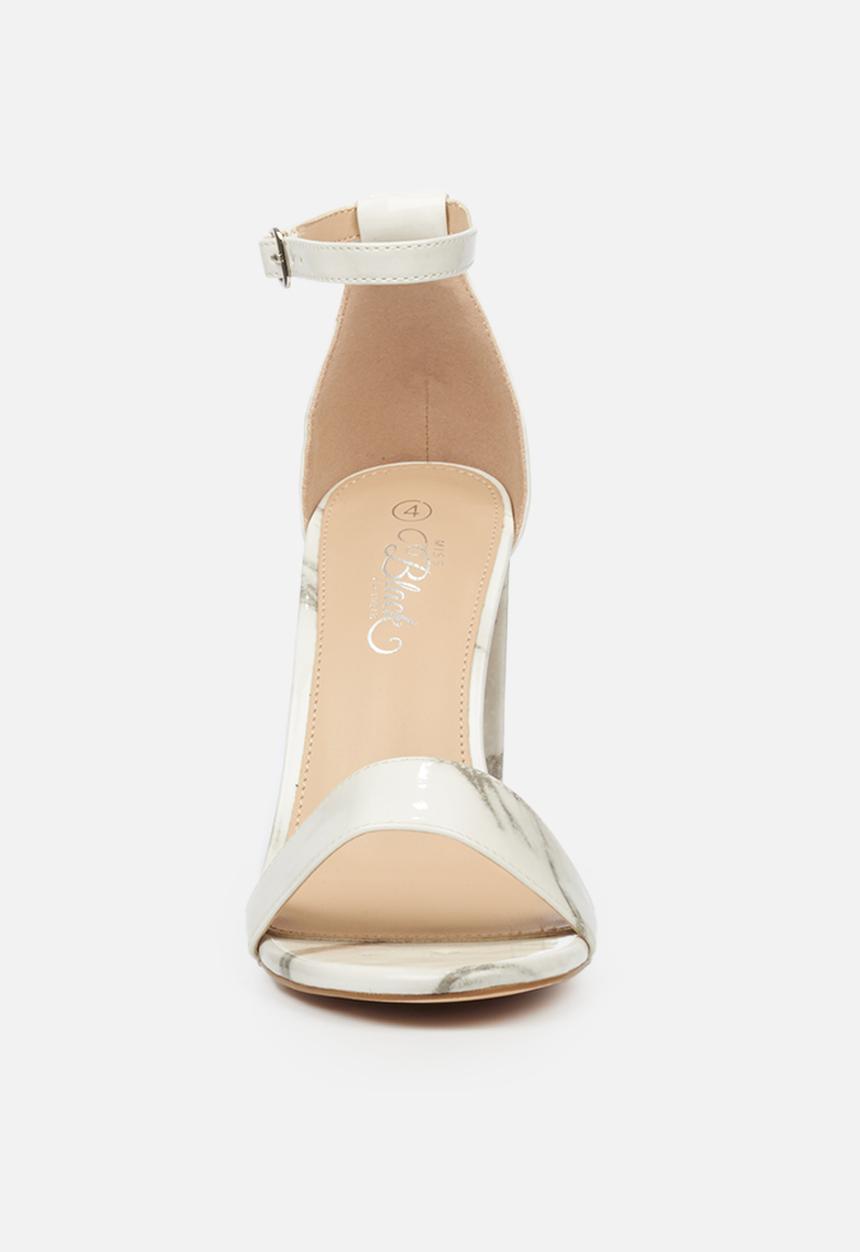 Miss Black - Aura1 heel - white