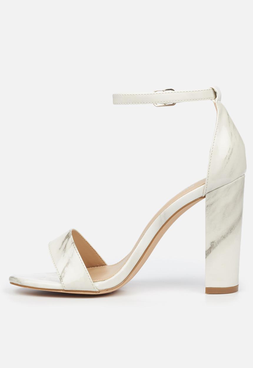 Miss Black - Aura1 heel - white