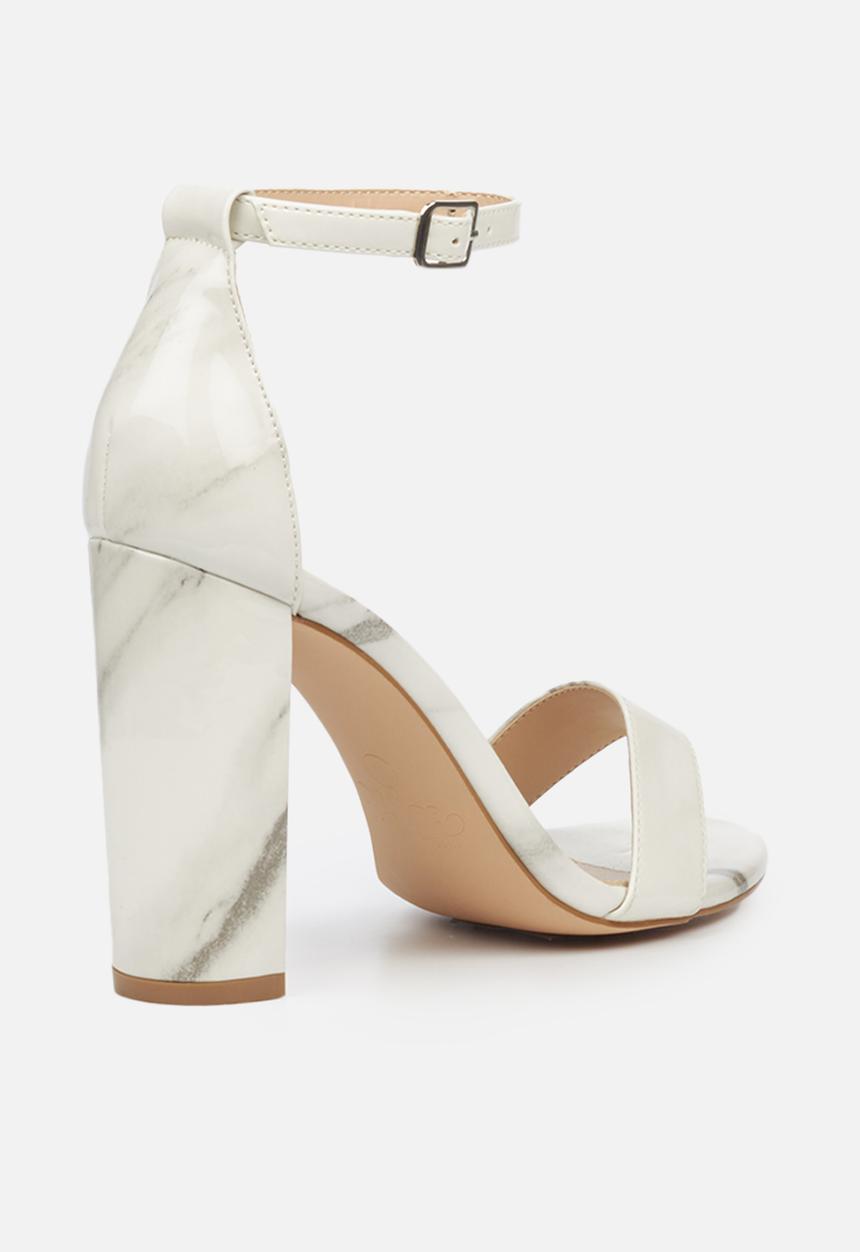Miss Black - Aura1 heel - white