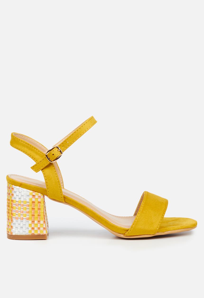 Butterfly Feet - Nicolsen 1 heel - yellow
