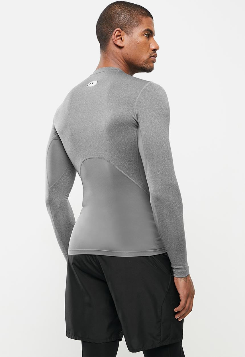Under Armour - UA heatgear armour comp long sleeve - dark grey