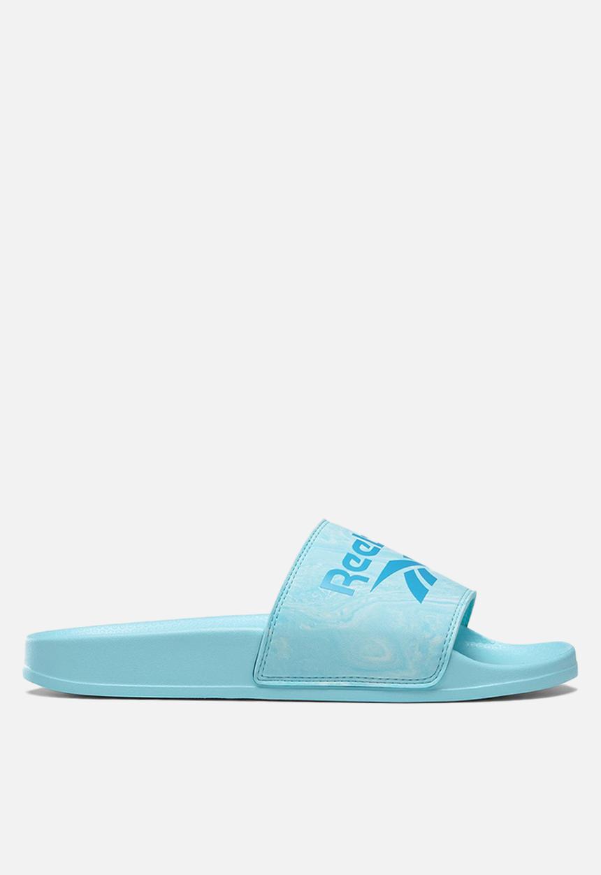 Reebok - Rbk fulgere slide - digital glow/radiant aqua /chalk blue