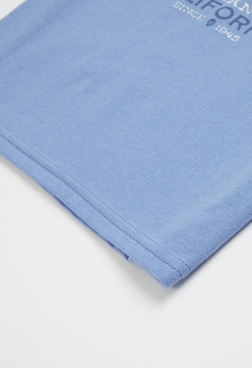 Rebel Republic - Graphic tee - blue