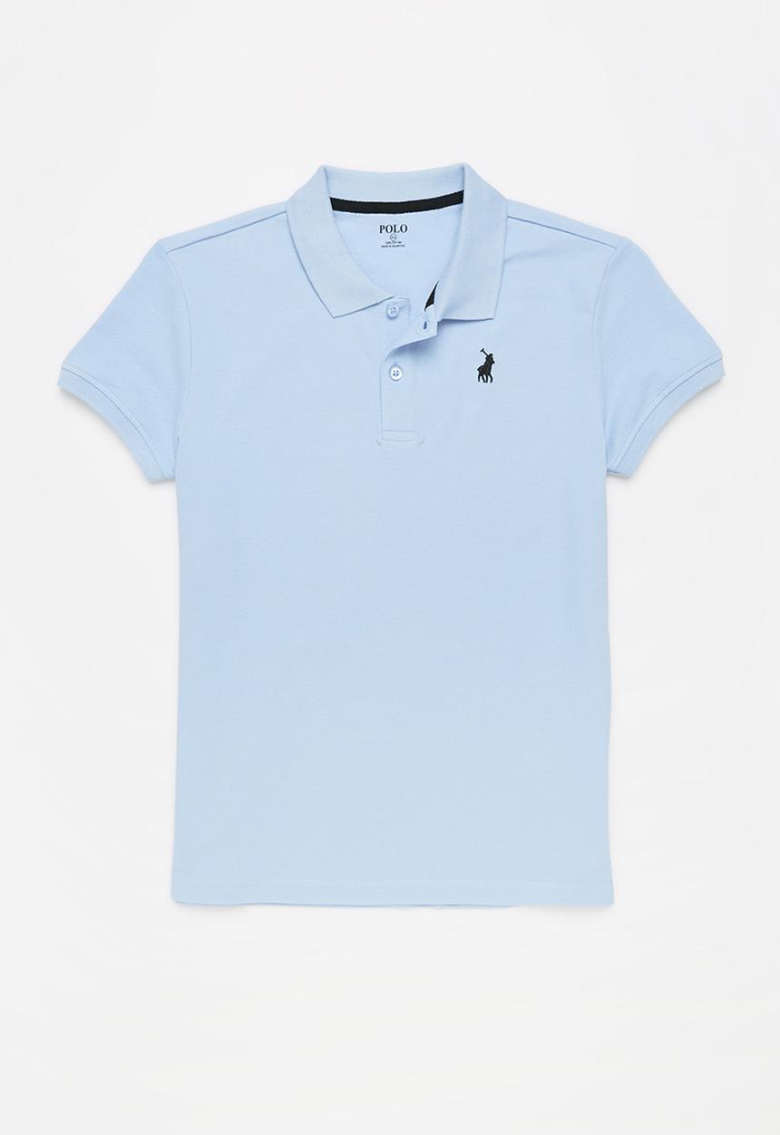 POLO - Boys austin short sleeve golfer - light blue