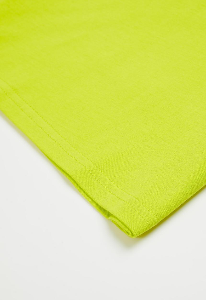 POLO - Boys corey printed tee - lime