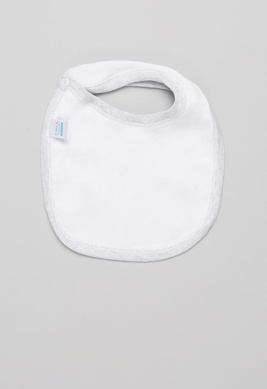 Pop Candy - Baby boys 3 pack stripe bib set - grey