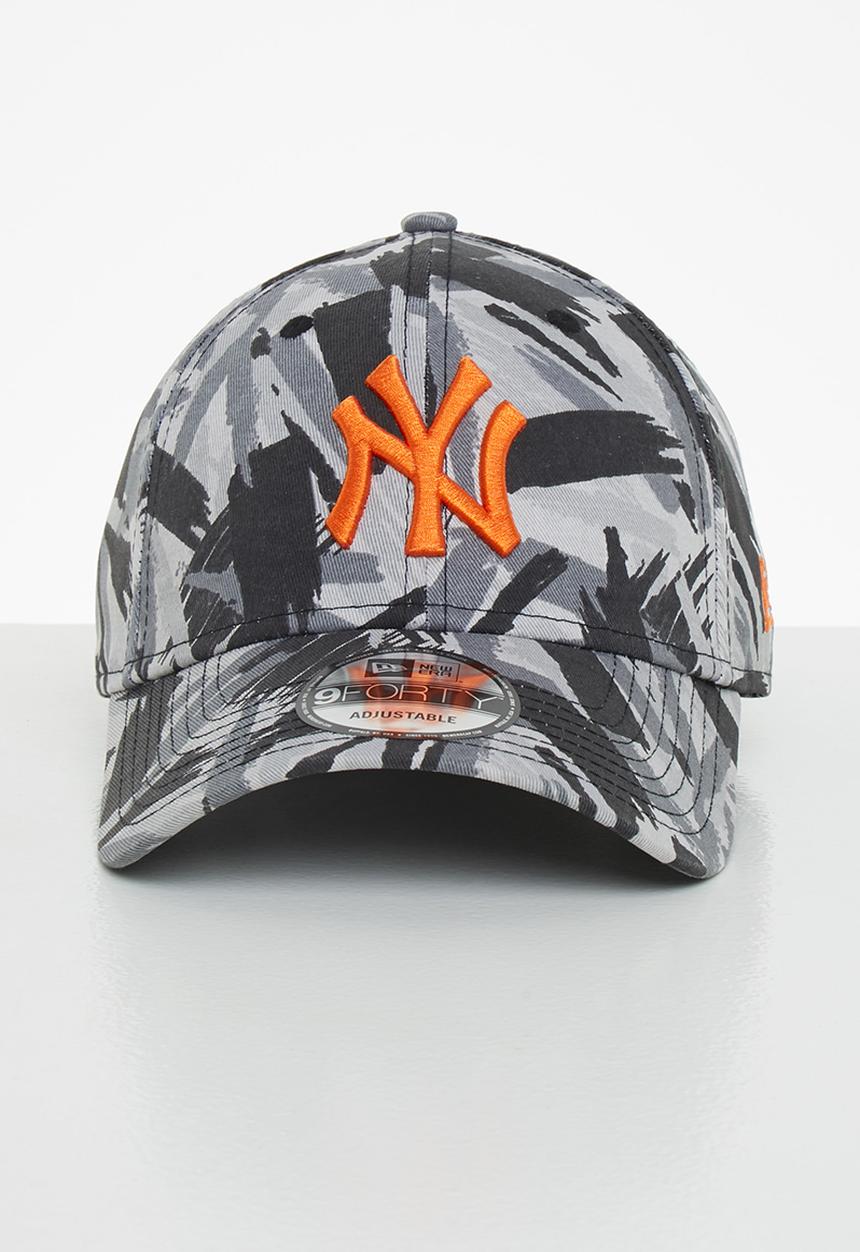 New Era - 940 seasonal camo New York Yankees cap - graphite