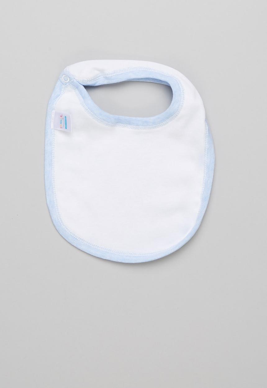 Pop Candy - Baby boys 3 pack stripe bib set - blue