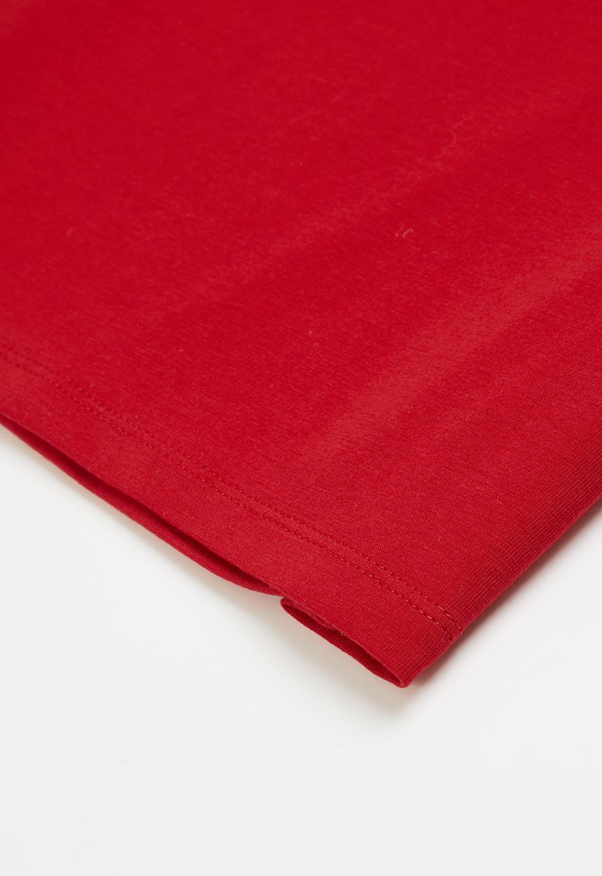 POLO - Girls kelly short sleeve tee - red