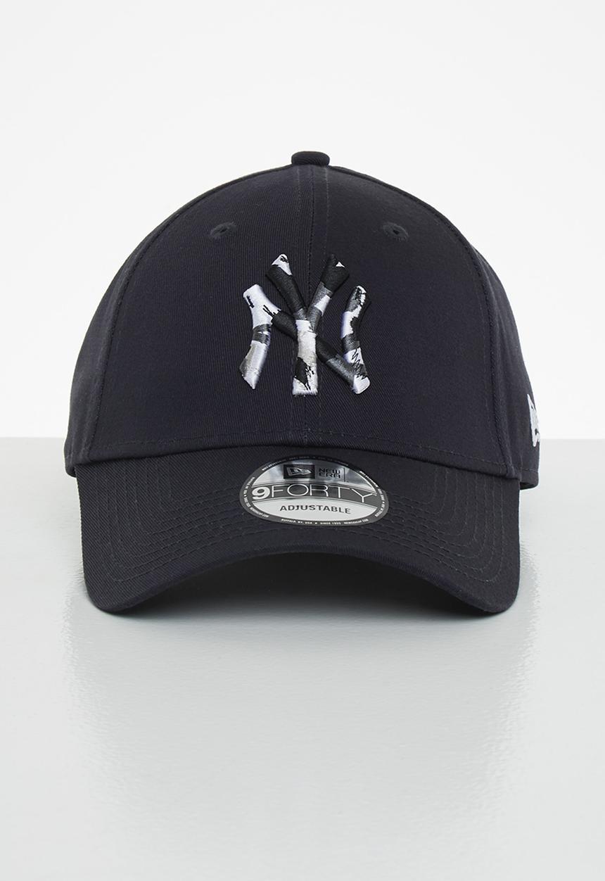 New Era - 940 camo infill New York Yankees cap - navy