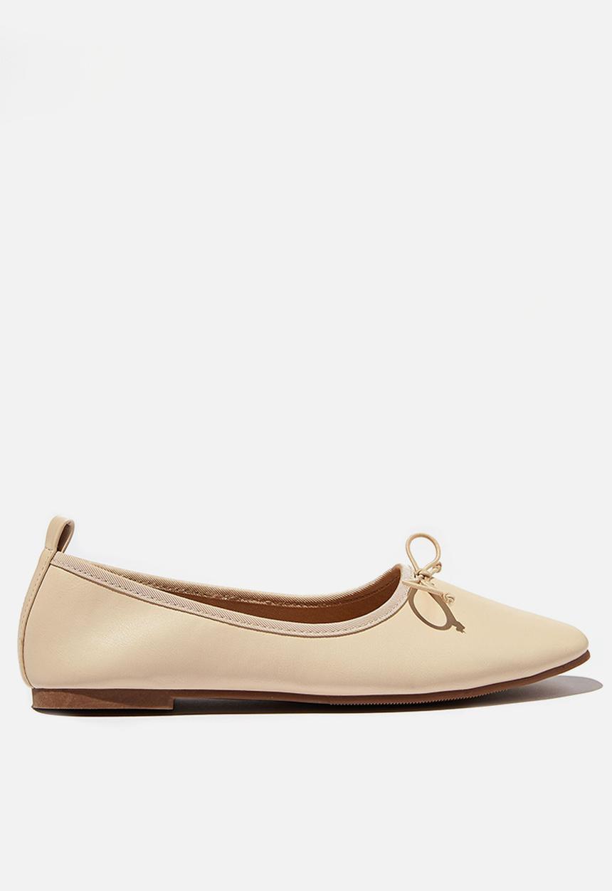 Cotton On - Essential rylee ballet - stone soft pu/stone
