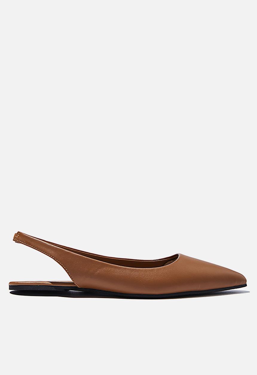 Cotton On - Essential lenni slingback point - tan pu