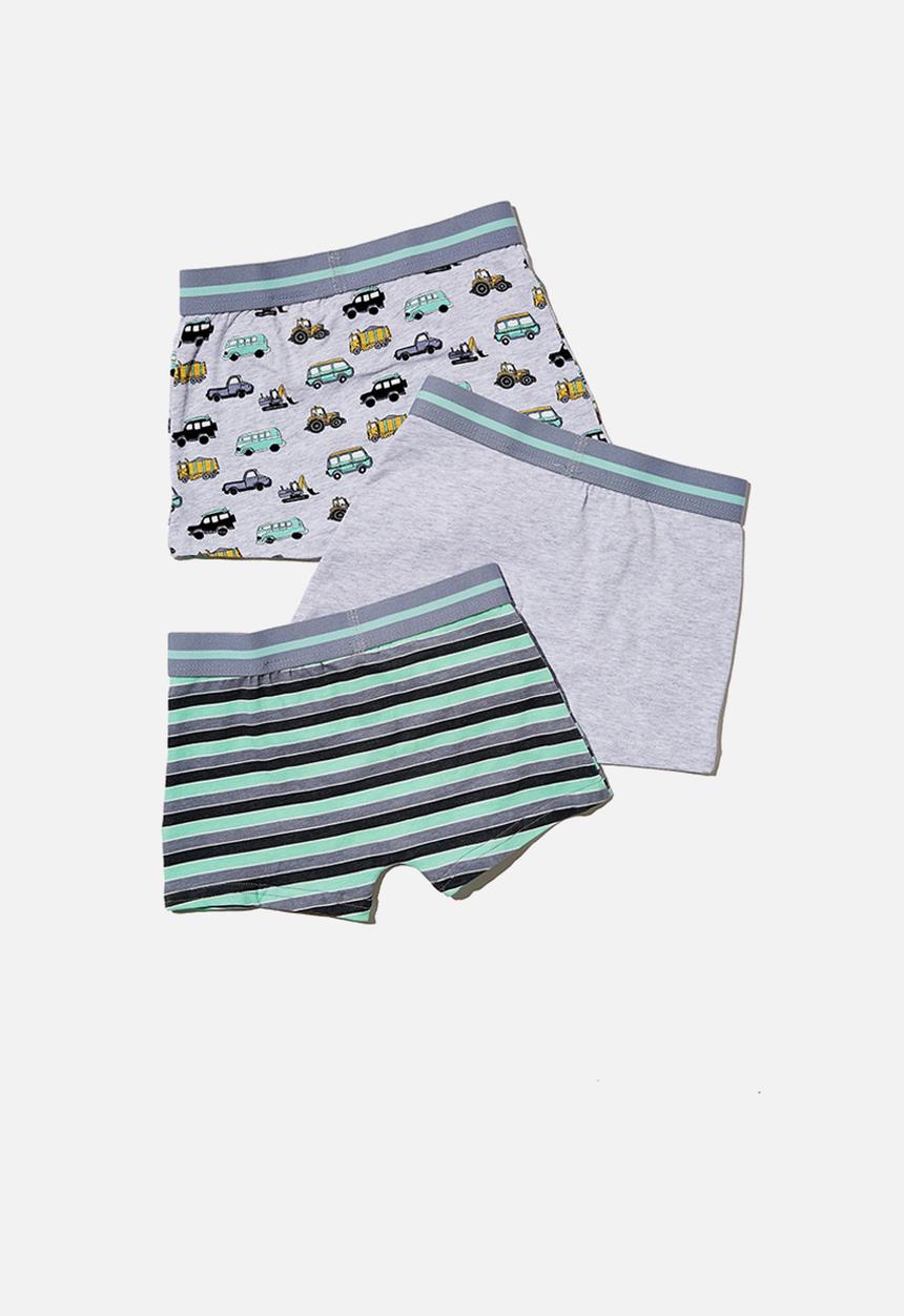 Cotton On - Boys 3 pack trunk  - multi 