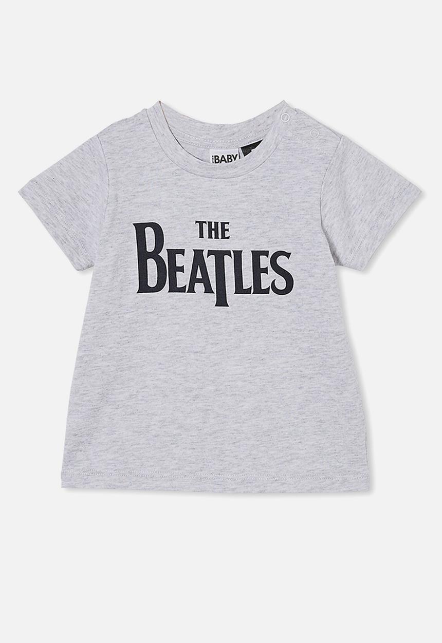 Cotton On - Jamie short sleeve tee-license  - lcn app cloud marle/the beatles logo