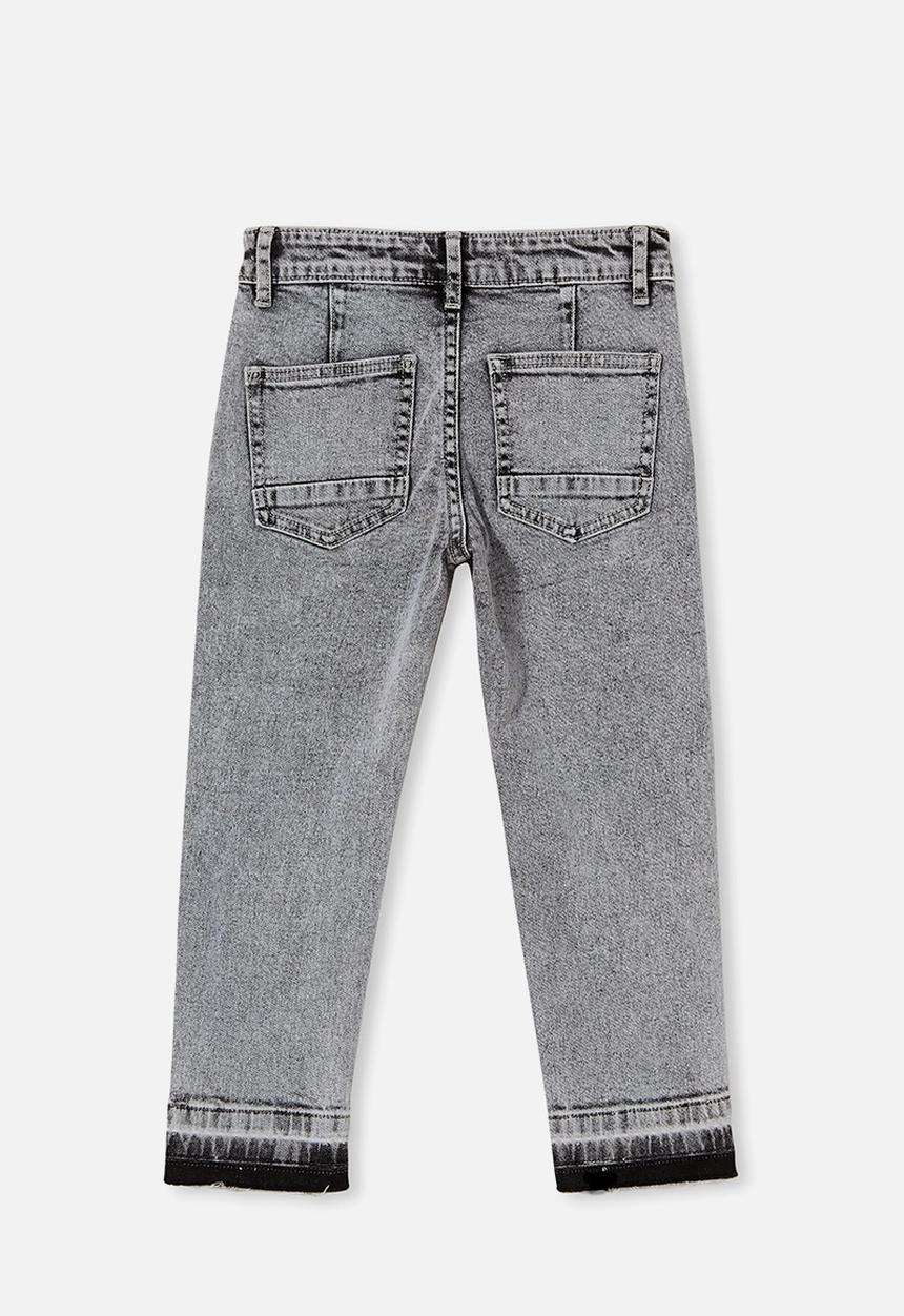 Cotton On - Straight fit jean  - whitehaven light grey