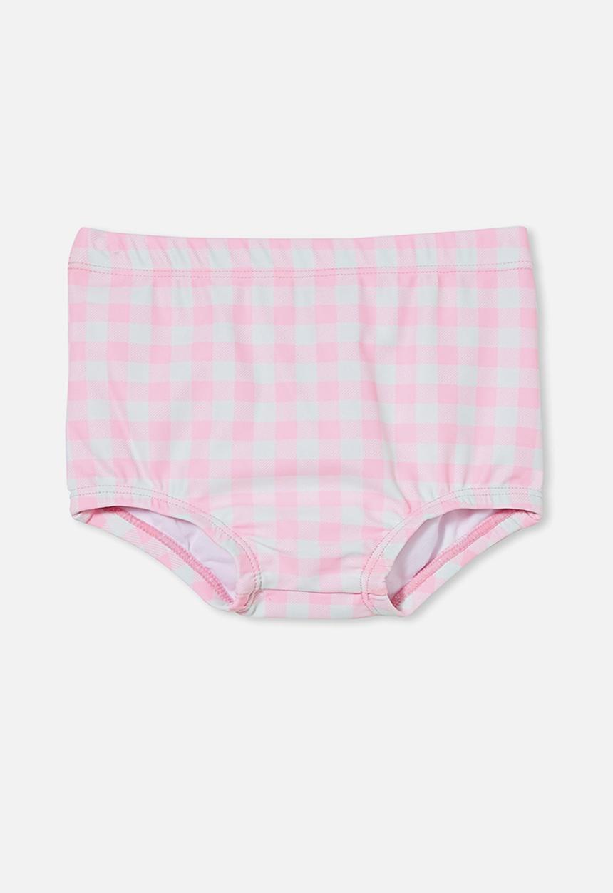 Cotton On - Simon swim shorties  - cali pink/vanilla dylan gingham