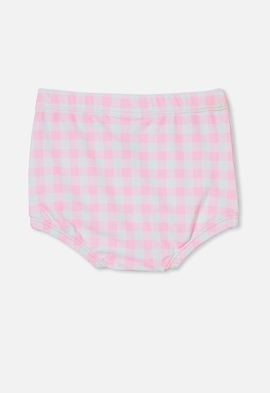 Cotton On - Simon swim shorties  - cali pink/vanilla dylan gingham