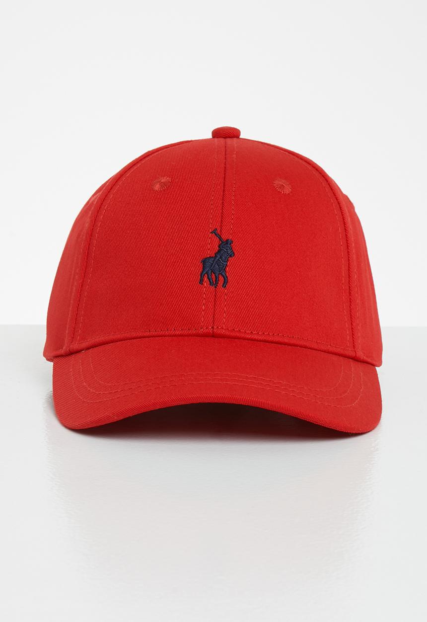 POLO - Kids parker classic peak - red
