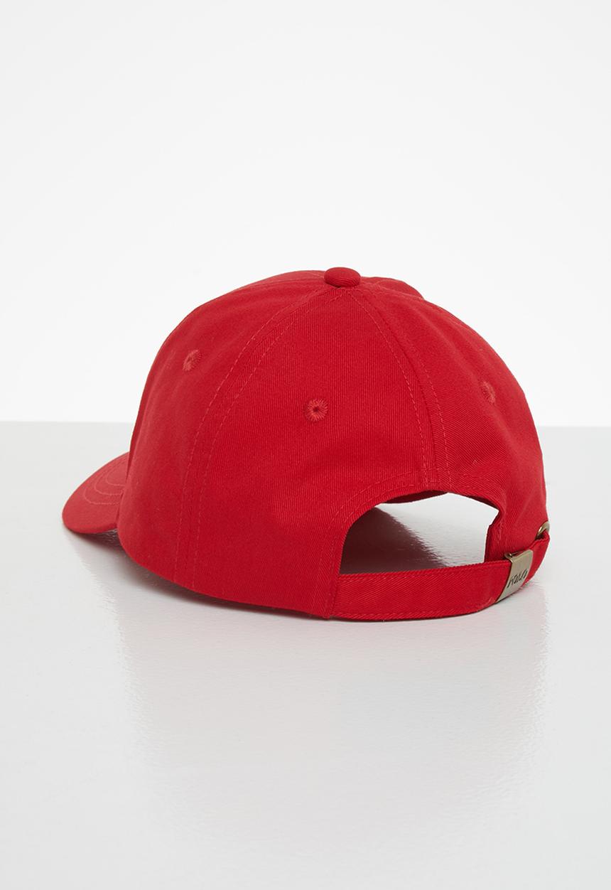 POLO - Kids parker classic peak - red