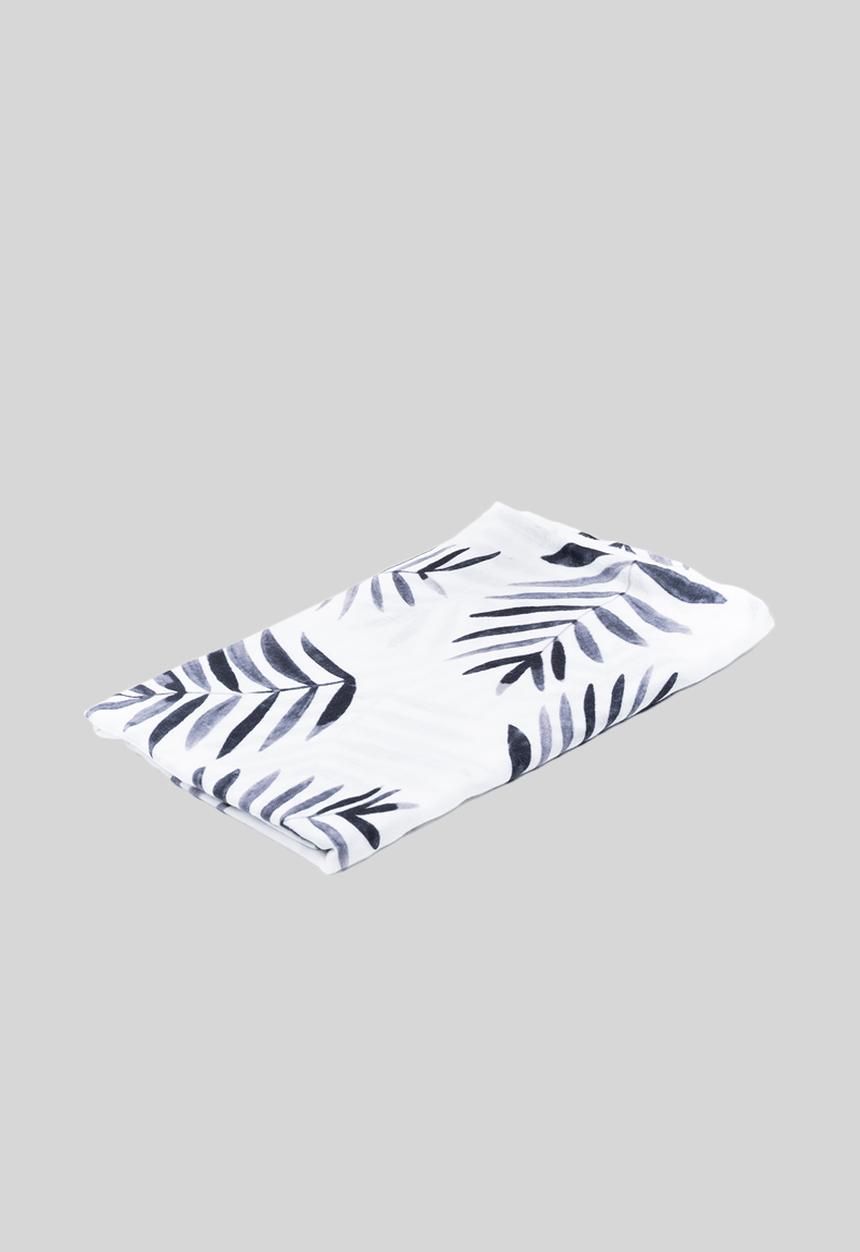 Miilk - Palm leaf muslin - black & white
