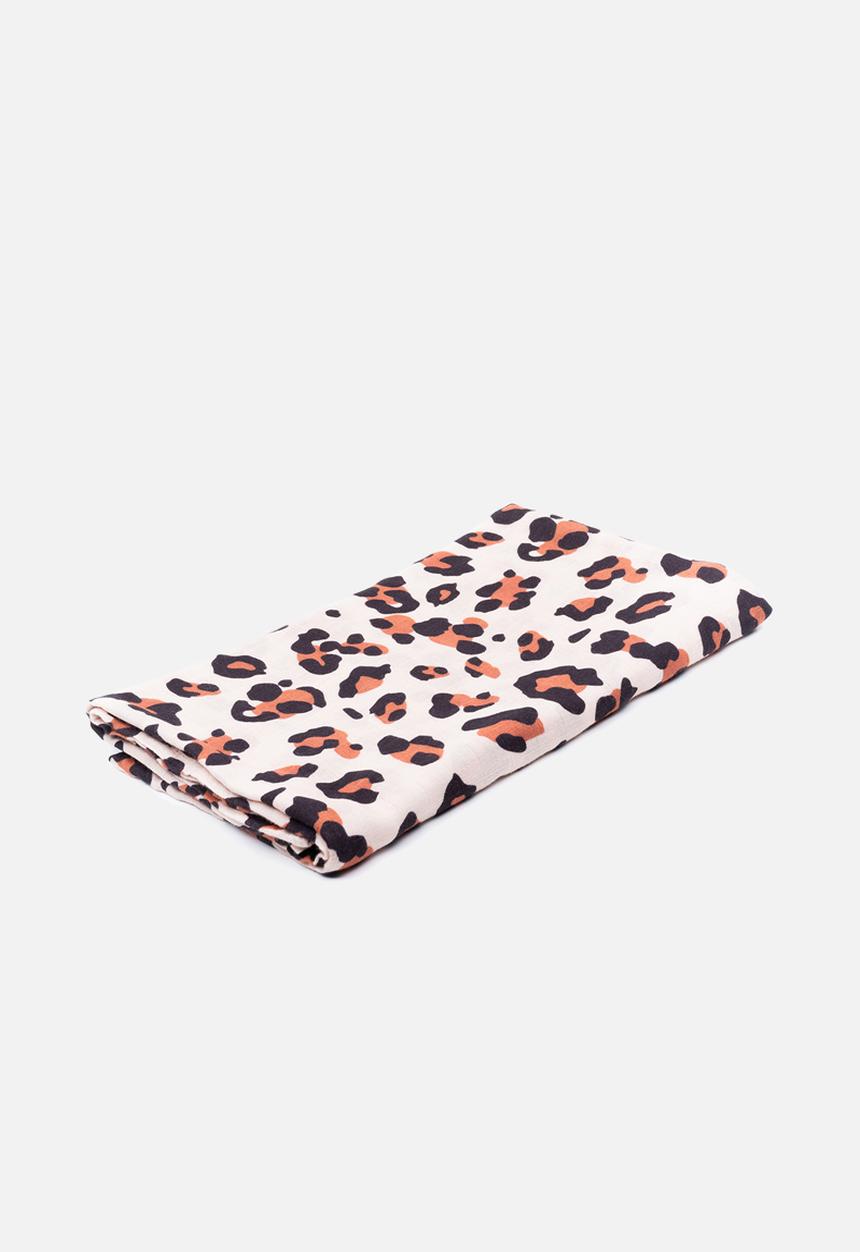 Miilk - Leopard print muslin - multi
