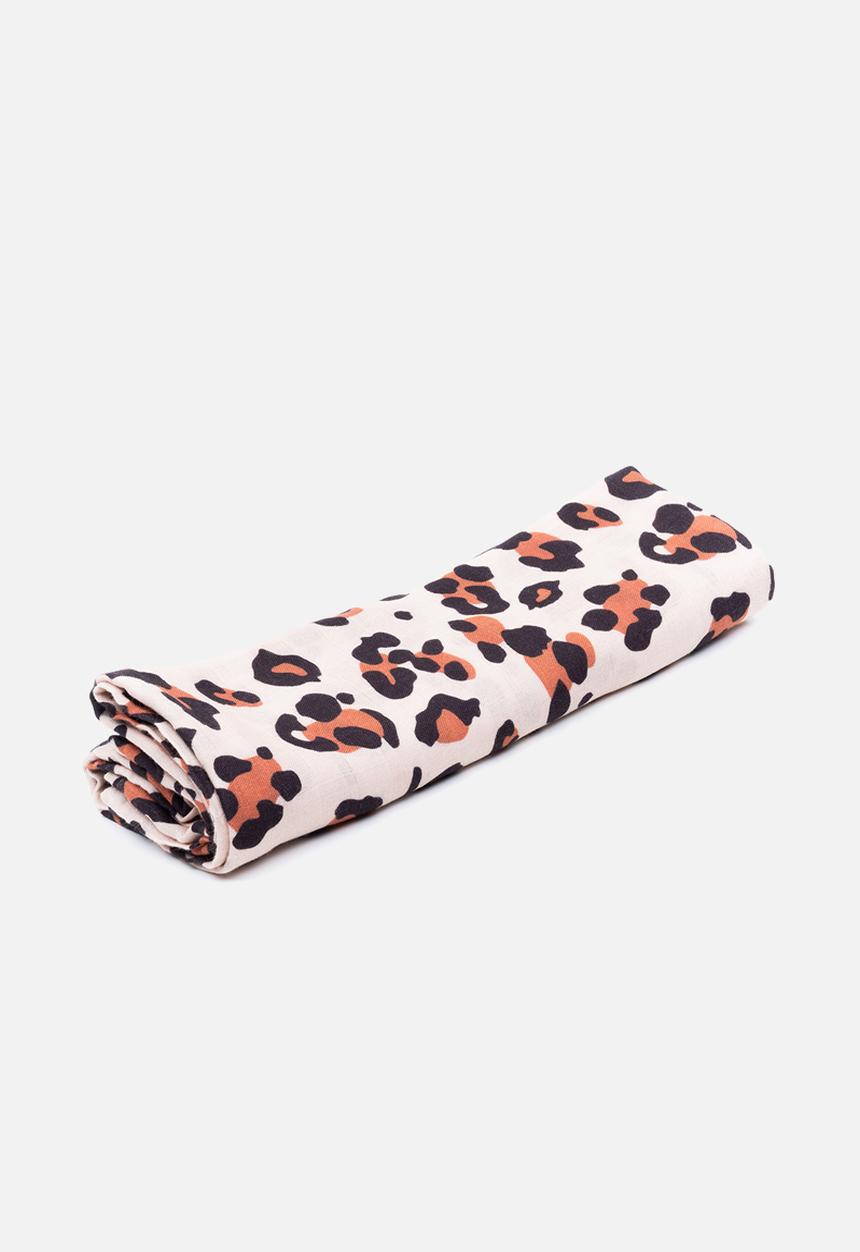 Miilk - Leopard print muslin - multi