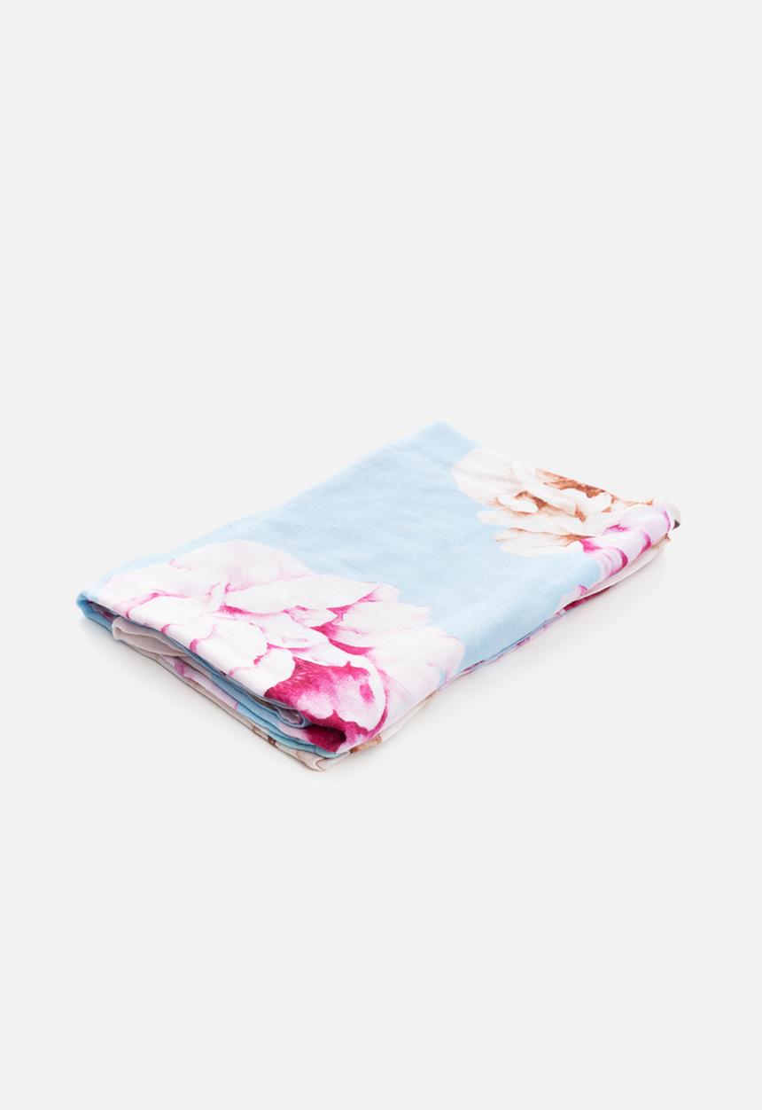 Miilk - Blue peonies muslin - multi