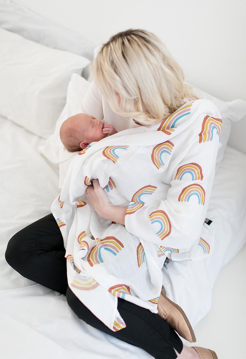 Miilk - Rainbow muslin - multi