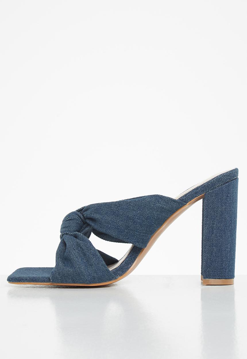 SISSY BOY - Monday mantra mule heel - denim