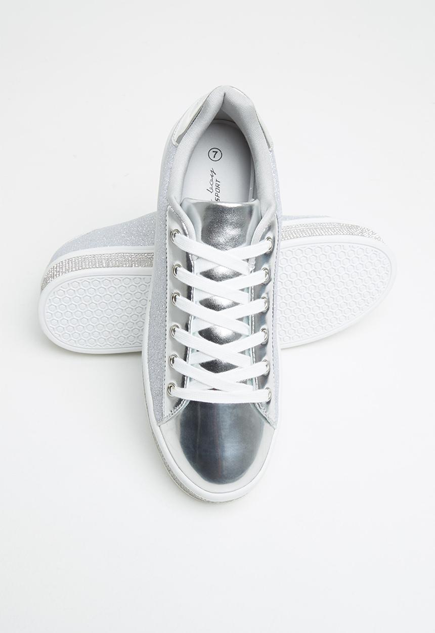 SISSY BOY - Shine bright duchess sneaker - silver