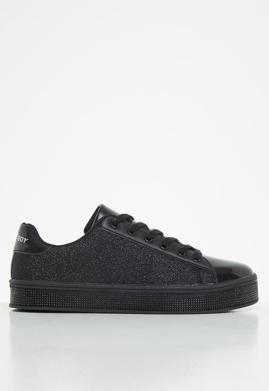 SISSY BOY - Shine bright duchess sneaker - black