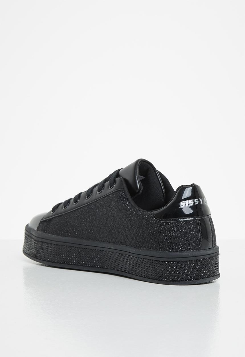 SISSY BOY - Shine bright duchess sneaker - black