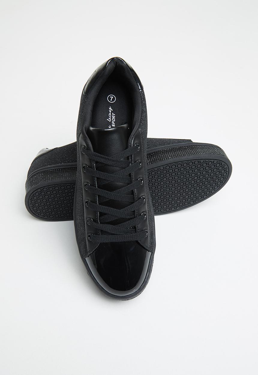 SISSY BOY - Shine bright duchess sneaker - black
