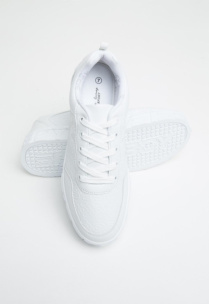 SISSY BOY - Run this town sneaker - white