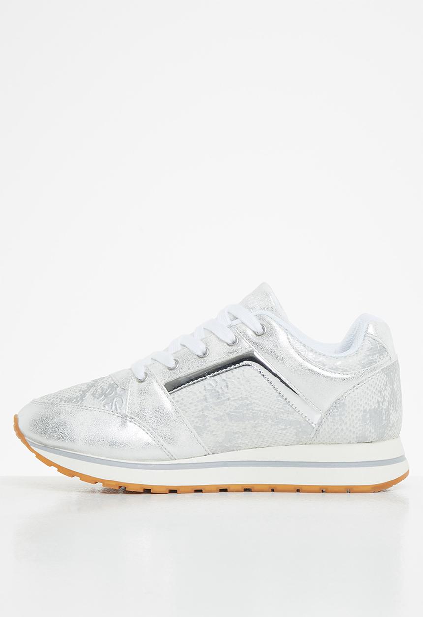SISSY BOY - Flashing lights sneaker - silver