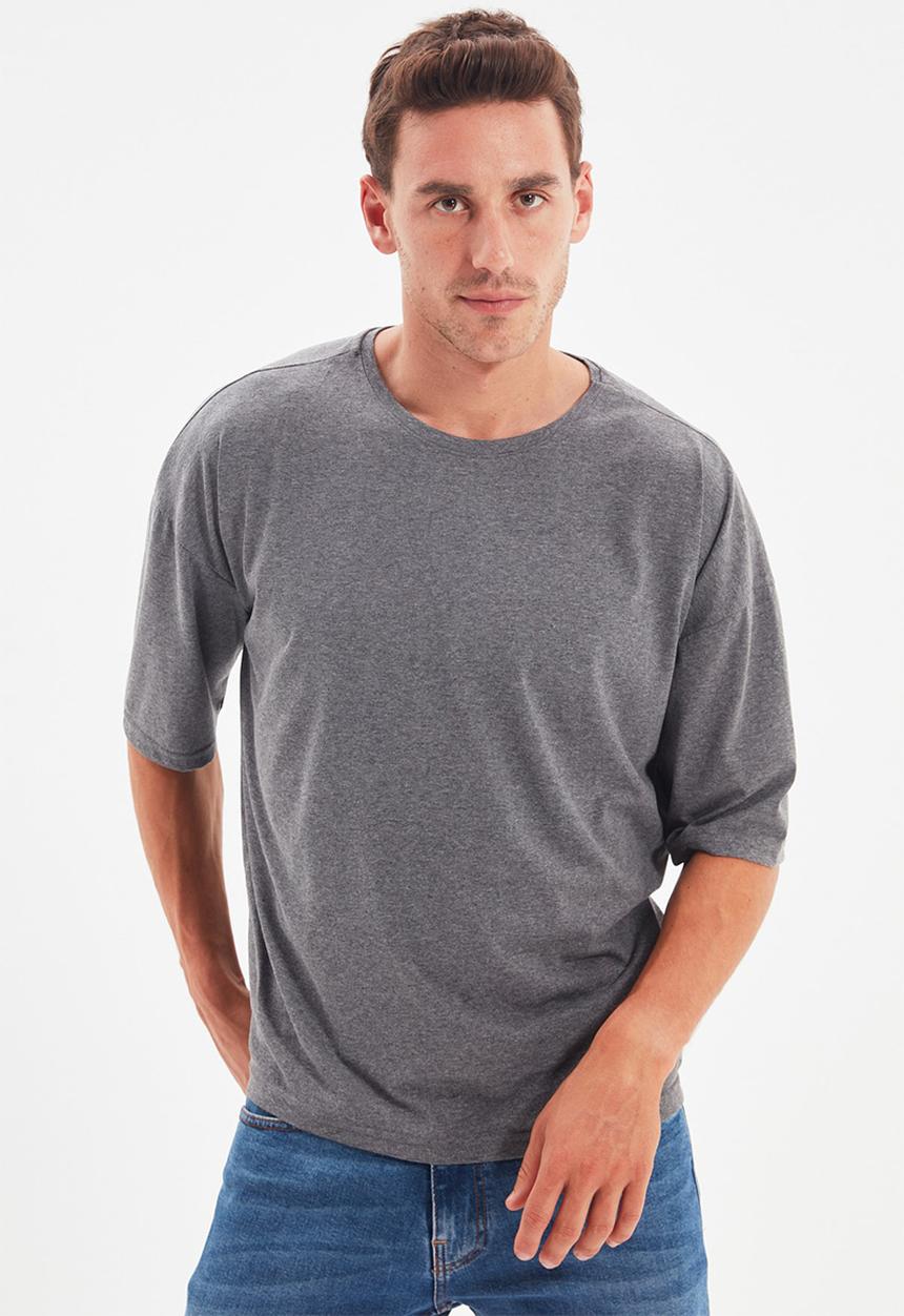 Trendyol - Tito short sleeve tee - grey