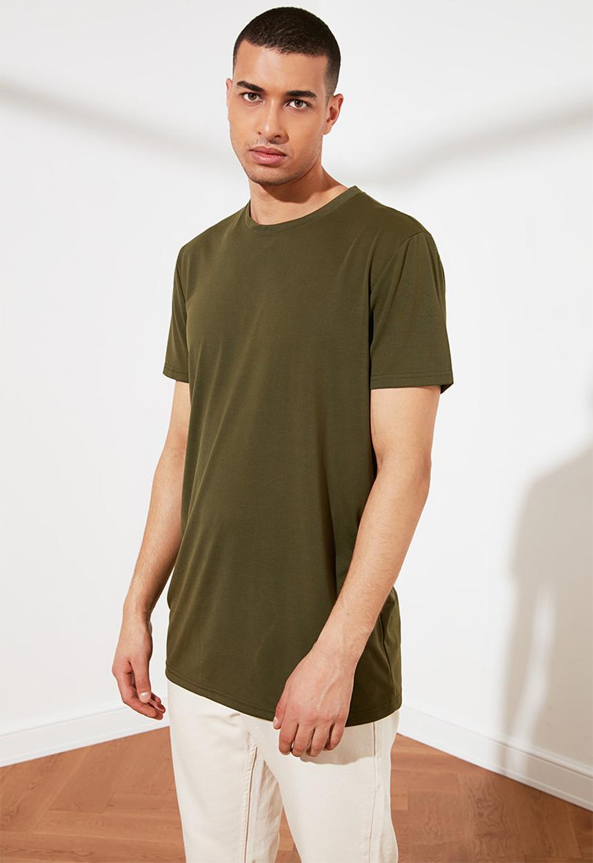 Trendyol - Rico short sleeve tee - khaki