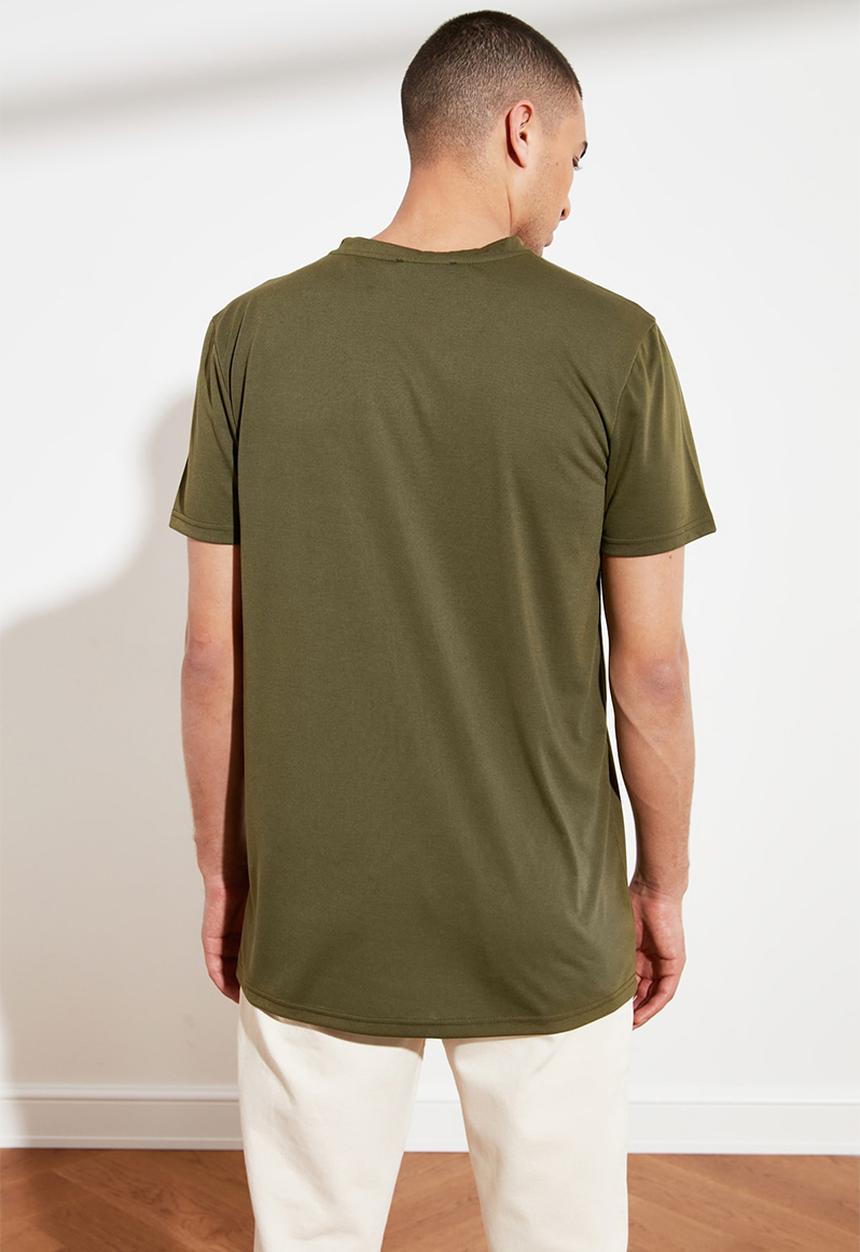 Trendyol - Rico short sleeve tee - khaki