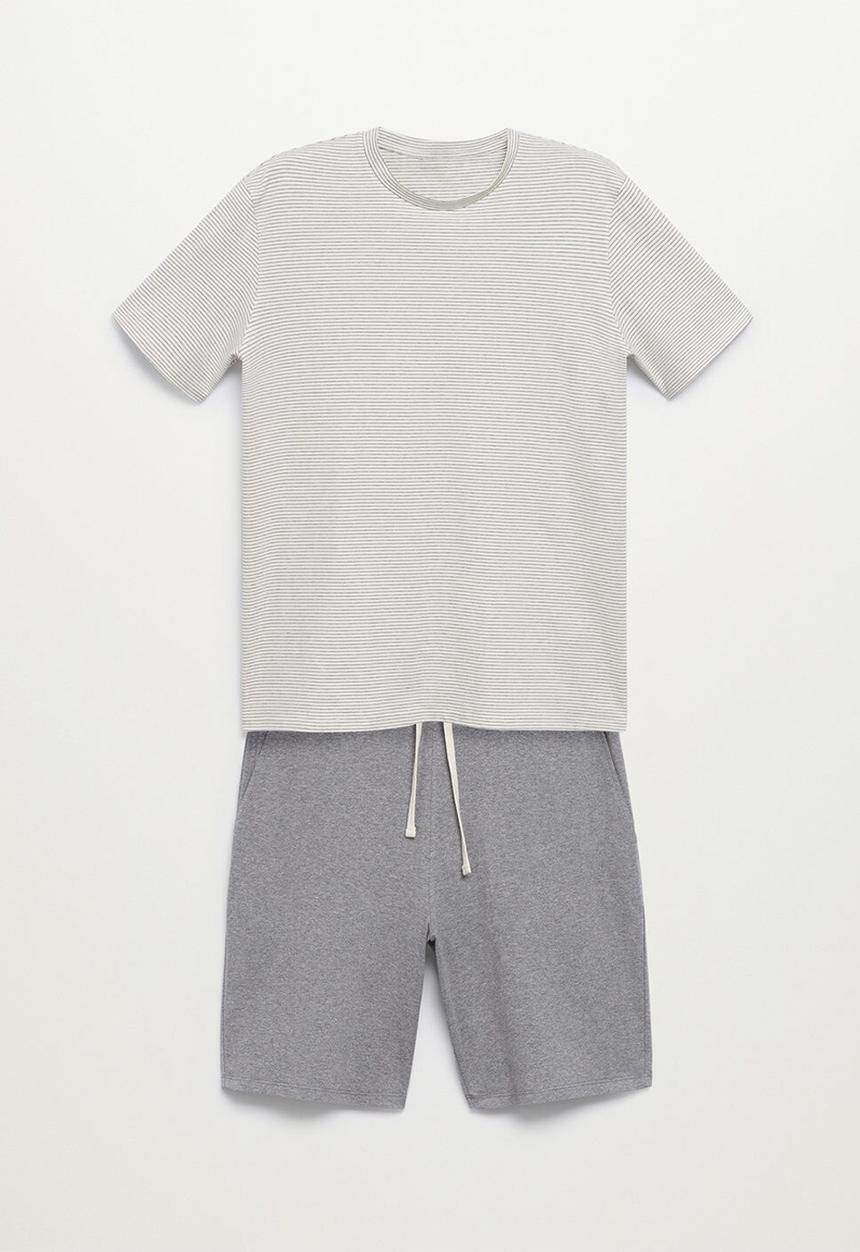 MANGO - Pijama pack begur - grey