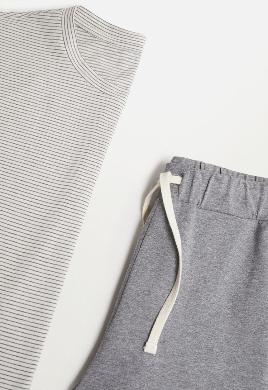 MANGO - Pijama pack begur - grey