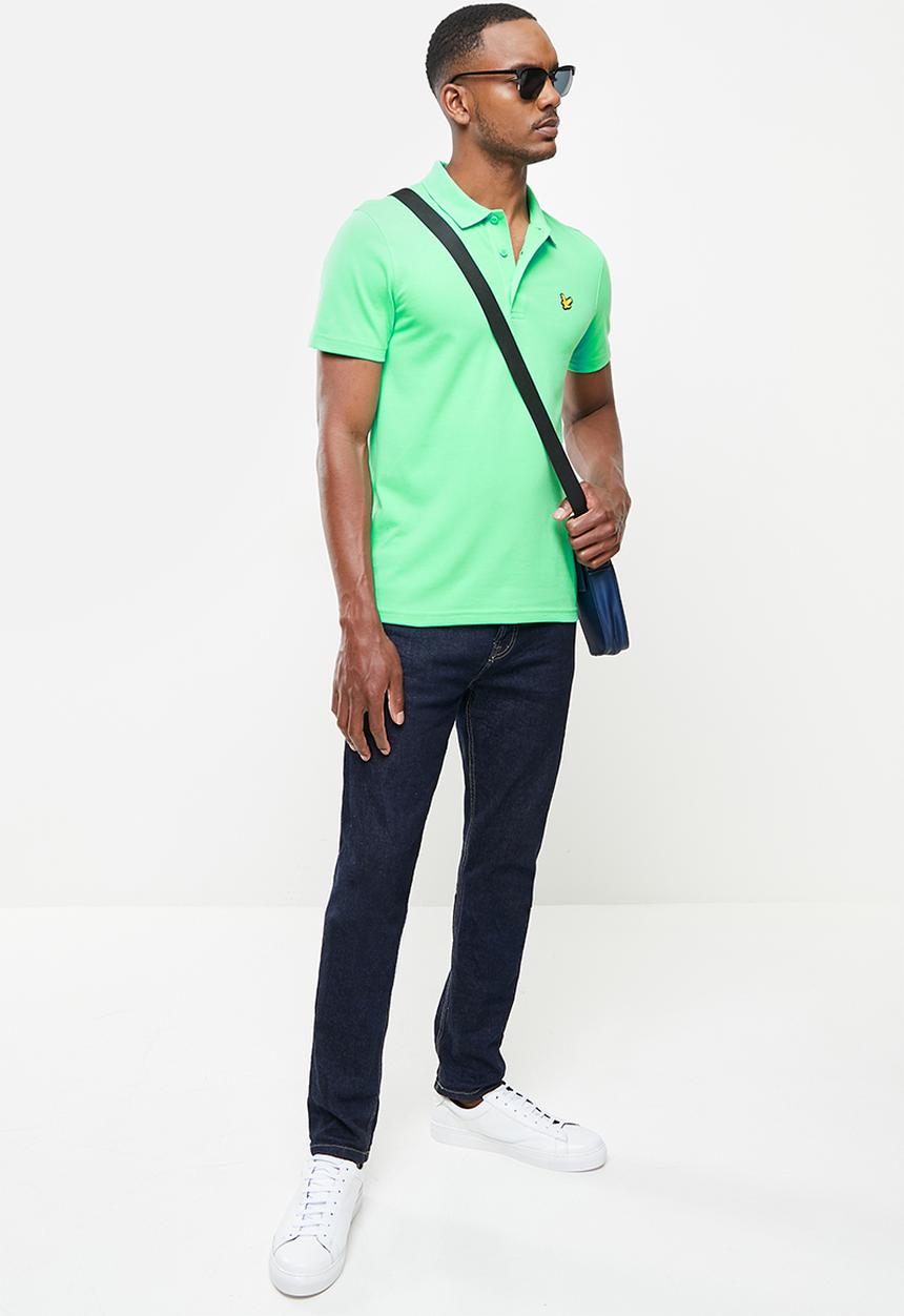 Lyle & Scott - Sport short sleeve polo - sea mist