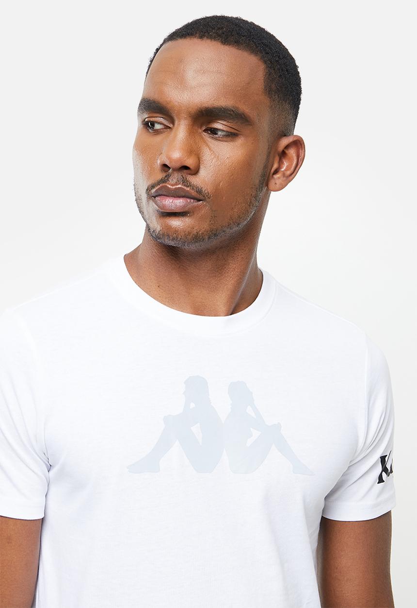 KAPPA - Authentic riter T-shirt  - white