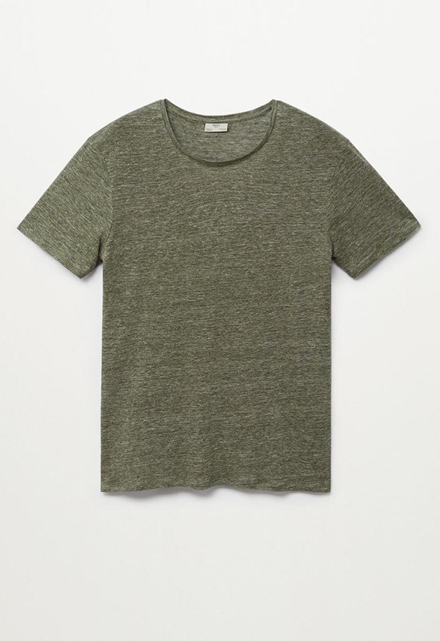 MANGO - T-shirt liman - green