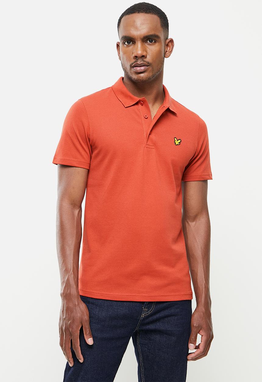 Lyle & Scott - Sport short sleeve polo - orange