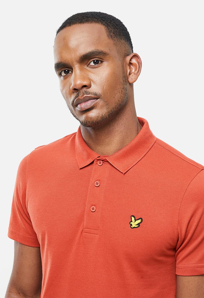 Lyle & Scott - Sport short sleeve polo - orange