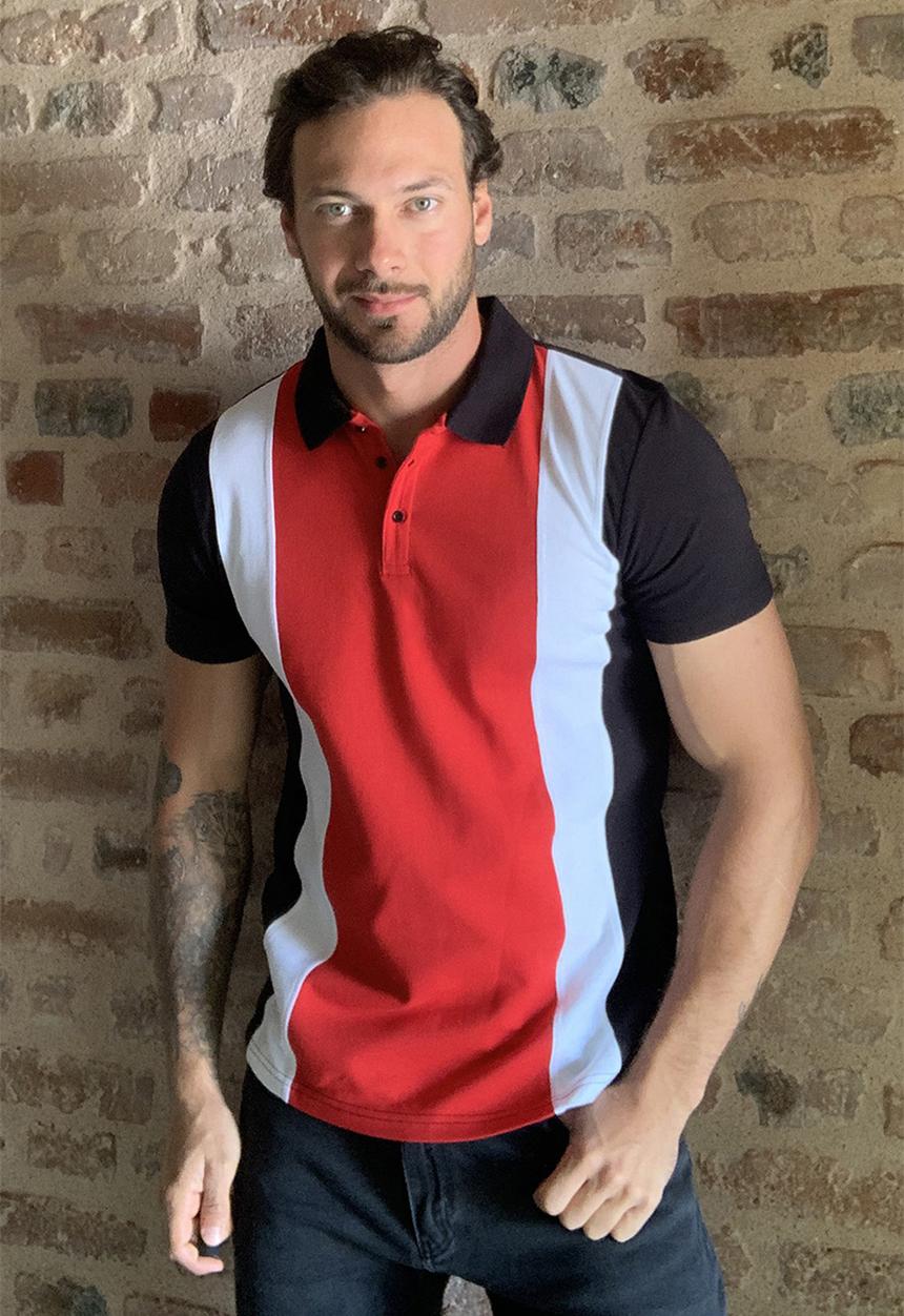 Trendyol - Colour block short sleeve golfer - multi