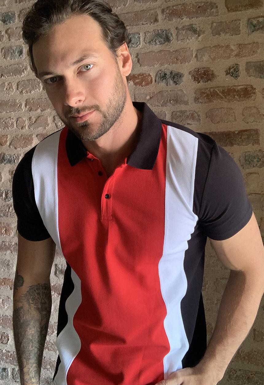 Trendyol - Colour block short sleeve golfer - multi